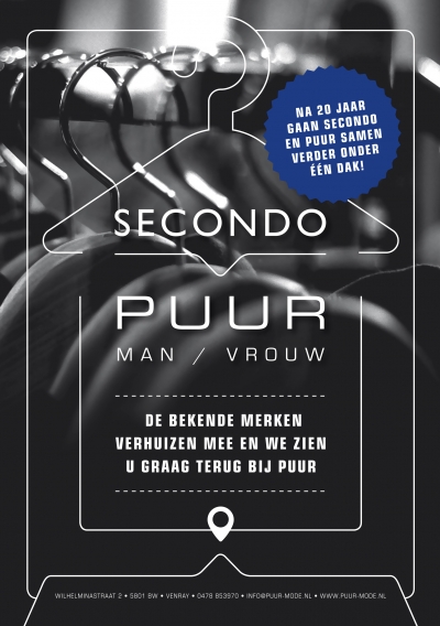 PUUR en Secondo gaan samen onder één dak verder